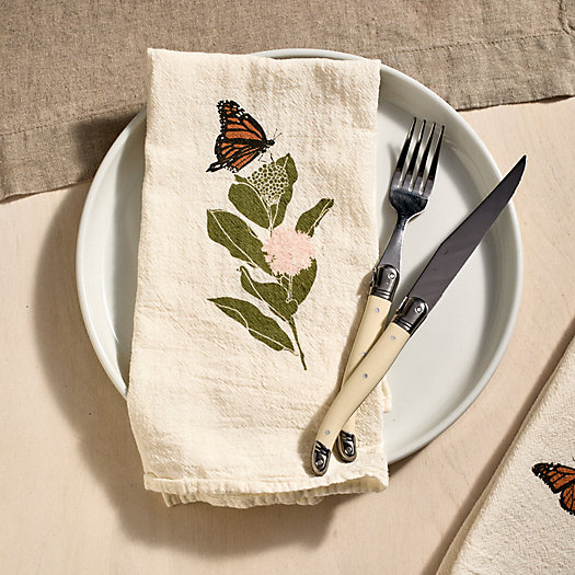 View larger image of Monarch Butterfly Napkins, Set of 4