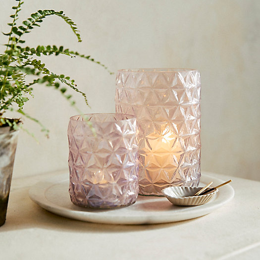 View larger image of Sunset Glass Votives, Set of 2