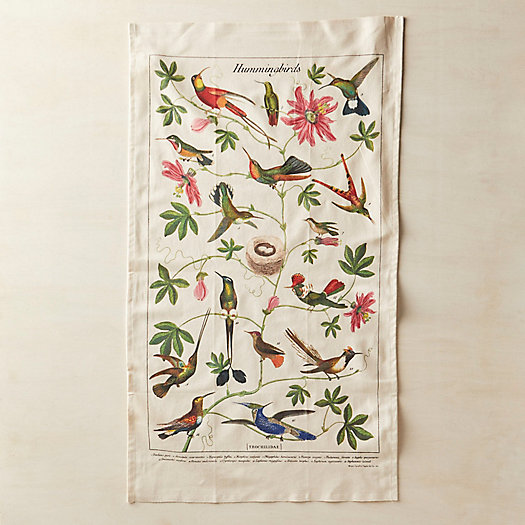 View larger image of Hummingbirds Cotton Dish Towel