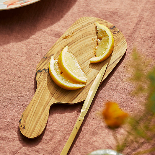 View larger image of Olivewood Serving Board, Paddle