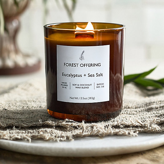 View larger image of Forest Offering Candle, Eucalyptus + Sea Salt