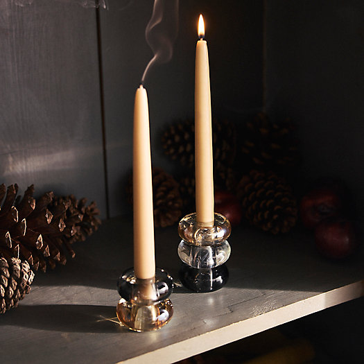 View larger image of Layered Orb Taper Candle Holder