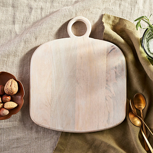 View larger image of Ring Handle Wood Serving Board