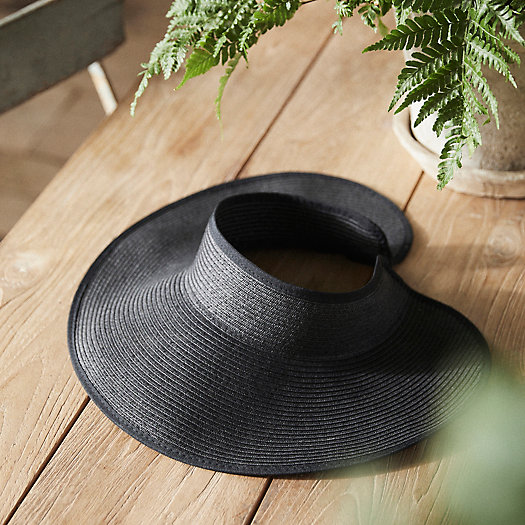 View larger image of Wide Brim Woven Visor