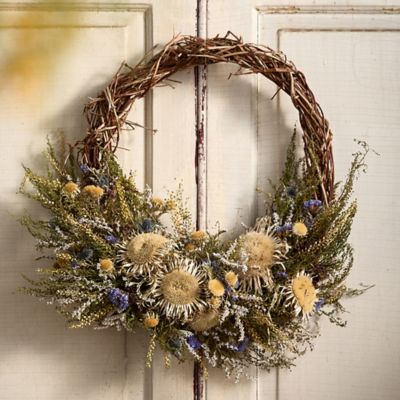 Faux, Dried + Preserved Flowers  Stems, Bouquets + Wreaths for Indoor  Decorating - Terrain