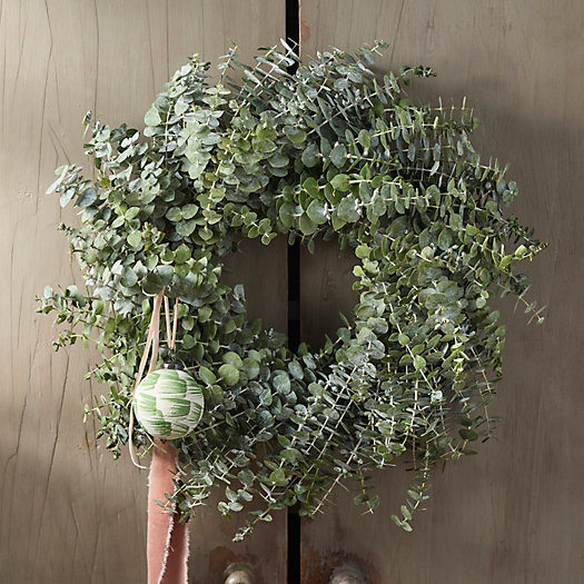 View larger image of Fresh Baby Blue Eucalyptus Wreath