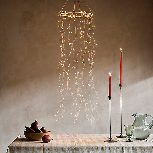 View larger image of Cascading Light Strand Chandelier
