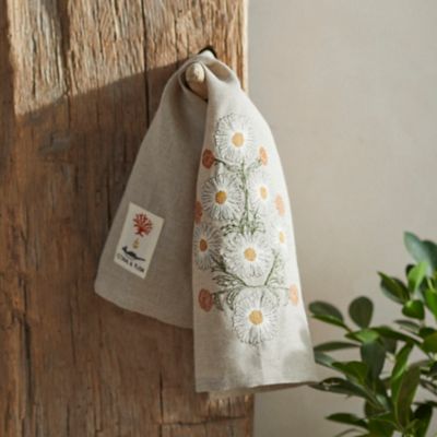 Coral & Tusk Fern Dish Towel - Terrain