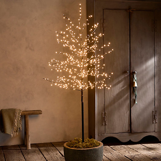 View larger image of Pre-Lit LED Tree with Metal Base