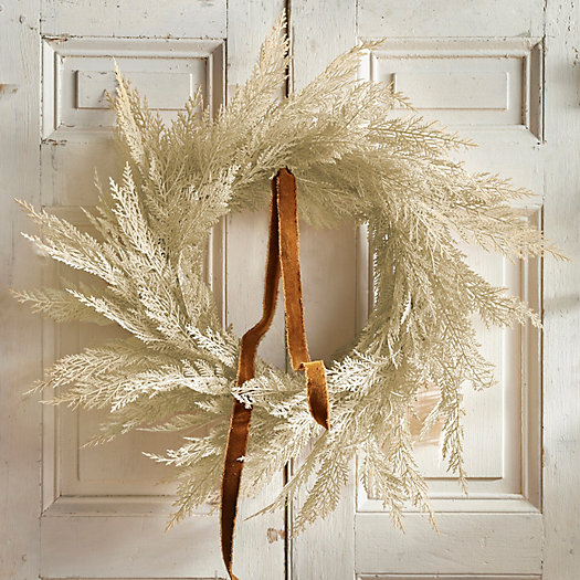 View larger image of Faux Cedar Wreath, Color