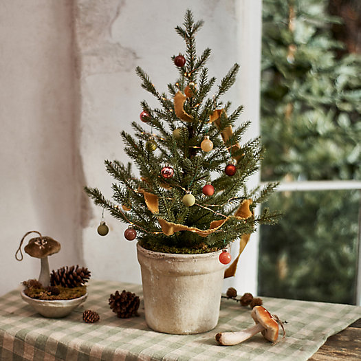 View larger image of Faux Norway Spruce Tabletop Tree