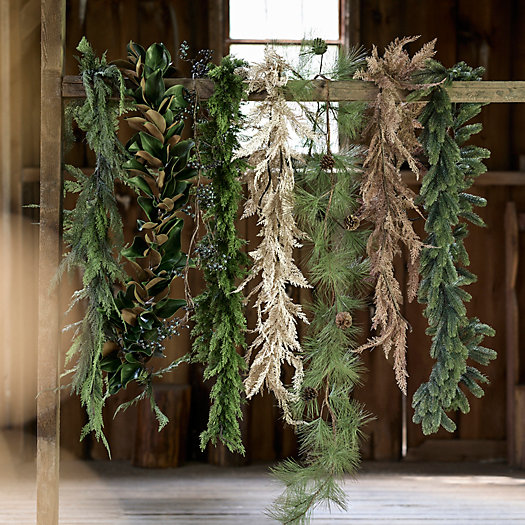 View larger image of Outdoor Faux Greenery Garland