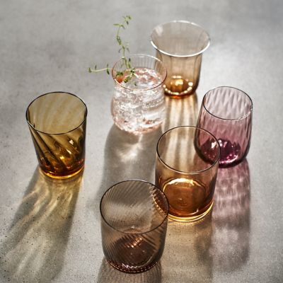 Colorful Two Tone Wine Glasses, Set of 2 - Terrain