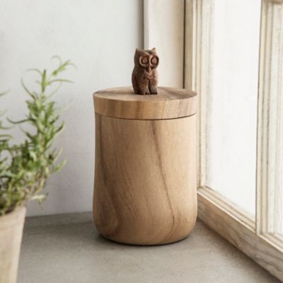 Forest Friend Wood Jar