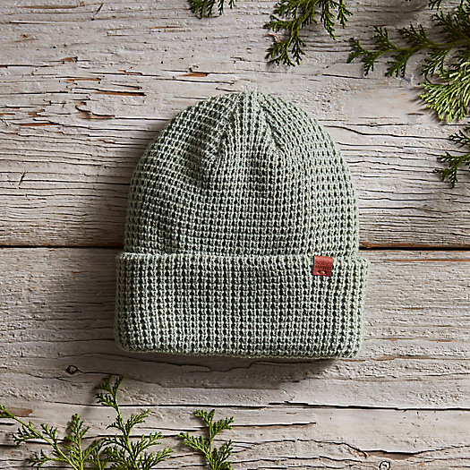 View larger image of  Cozy Waffle Weave Hat