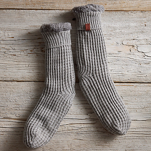View larger image of Men's Waffle Socks, Grey