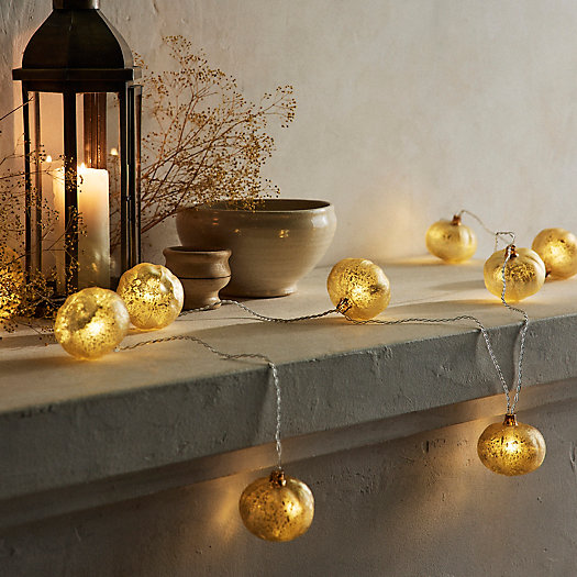 View larger image of Lighted Pumpkin Garland