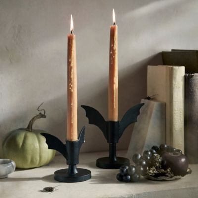 Bat Wing Taper Candle Holder