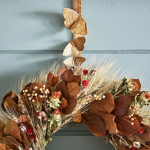 View larger image of Gilded Moth Wreath Hanger