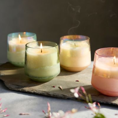 Isla Lily Baltic Glass Candle