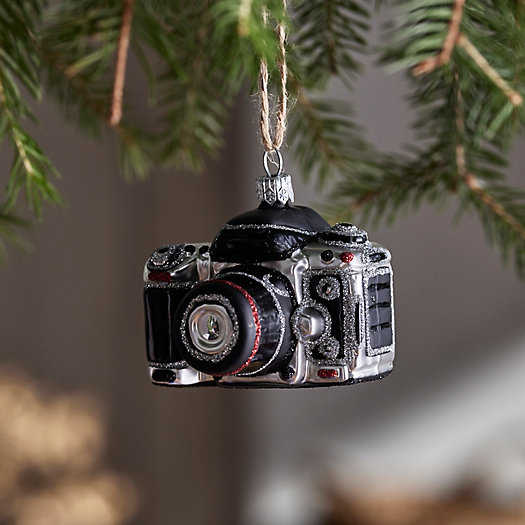 View larger image of Film Camera Glass Ornament
