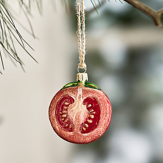 View larger image of Sliced Tomato Glass Ornament