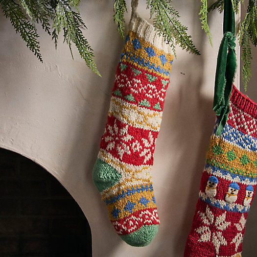 View larger image of Nordic Knit Stocking