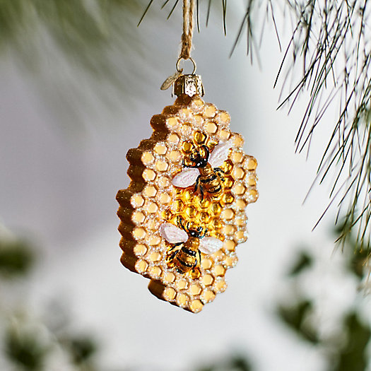 View larger image of Honeycomb Glass Ornament