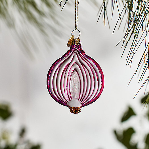 View larger image of Red Onion Glass Ornament