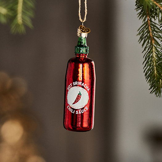 View larger image of Sriracha Sauce Glass Ornament