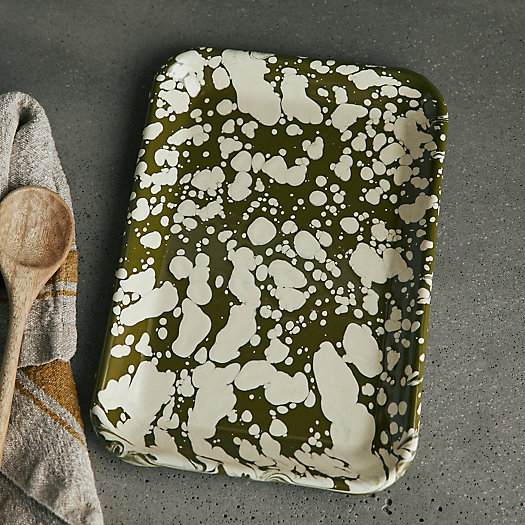View larger image of Speckled Enamelware Tray