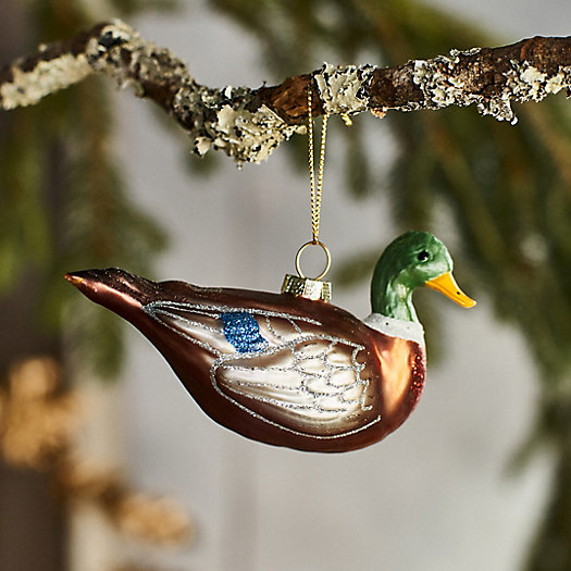 View larger image of Mallard Glass Ornament