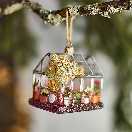 View larger image of Greenhouse Glass Ornament