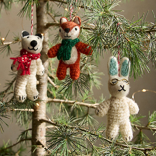 View larger image of Forest Friends Ornaments, Set of 3