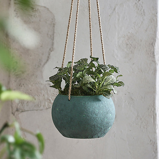 View larger image of Earthenware Hanging Planter