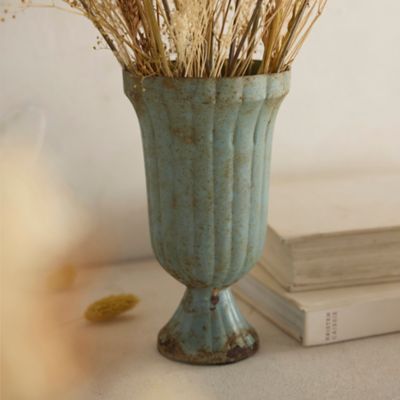 Painted Urn Bud Vase