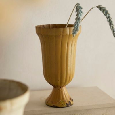 Painted Urn Bud Vase