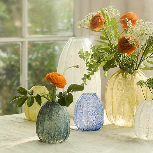 View larger image of Textured Colorful Glass Vase, Small