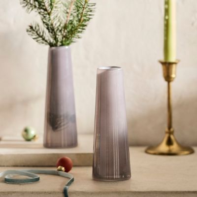 Taper Colorful Vases, Set of 2