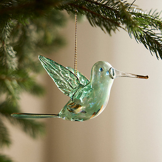 View larger image of Humming Bird Glass Ornament