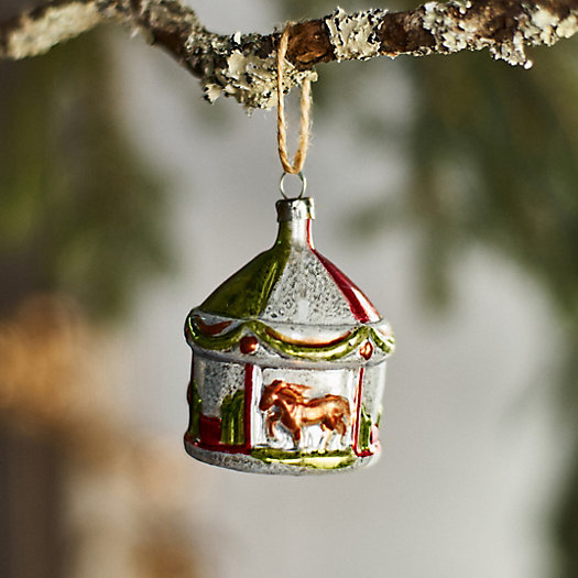 View larger image of Carousel Glass Ornament