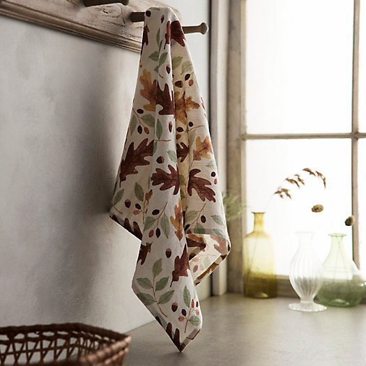 View larger image of May We Fly Autumn Leaves Dish Towel