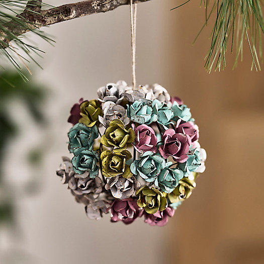 View larger image of Rosebud Sphere Iron Ornament