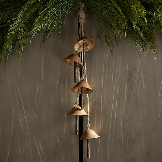 View larger image of Hanging Metal Mushrooms, Long