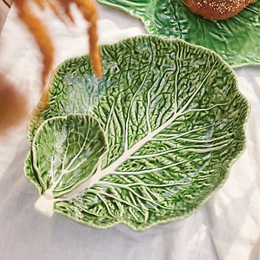 View larger image of  Cabbage Ceramic Chips + Dip Bowl