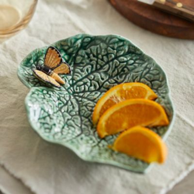 Butterfly Leafy Serving Dish