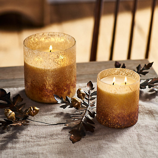 View larger image of  Linnea Ombre Candle, Harvest Pumpkin