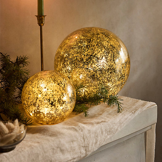 View larger image of LED Illuminated Golden Orb