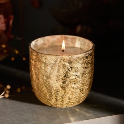 Illume Fall Crackle Glass Candle