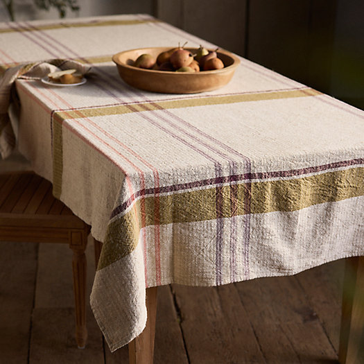 View larger image of Yarn Dyed Plaid Tablecloth